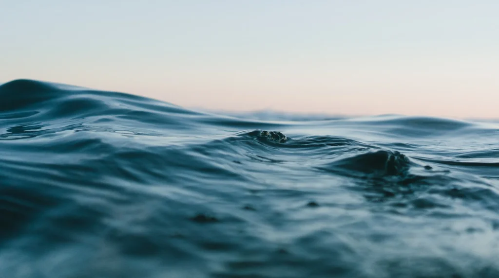 Close up of sea